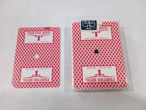FRONTIER CASINO LAS VEGAS, NEVADA CARD DECK GREAT FOR ANY VINTAGE COLLECTION!