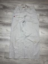 Rare Vintage 90s Jnco Chino Khakis Pants womens Wide Leg Superstar girlie Sz20