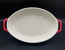 Staub 12  Oval Casserole Baking Roasting Dish...