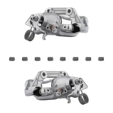 Rear Brake Calipers w / Bracket Pair 2 for Lincoln MKX 2011-2015 All Trim Levels