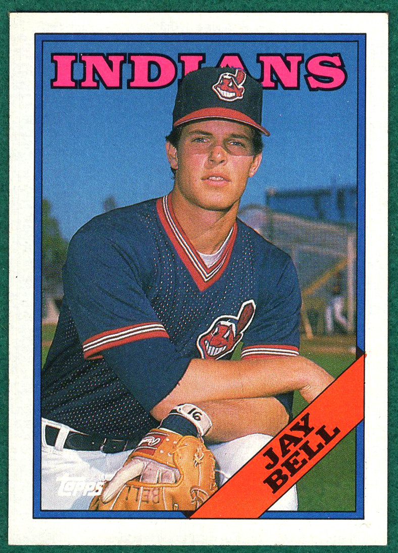 Jay Bell - 1988 Topps #637 - Cleveland Indians Baseball Card