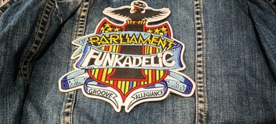 Parliament Funkadelic Groove Allegiance 8.75 x 7.75 Inch Iron On Back Patch