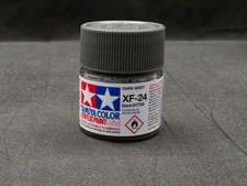 Tamiya XF-24 Flat Dark Grey Acrylic Paint 10ml Mini Bottle 81724