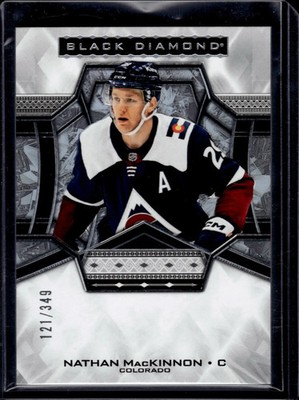 HL-INV 2024 Upper Deck Black Diamond Nathan MacKinnon #BDB-NM /349
