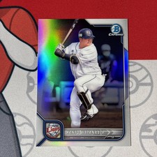 Kento Watanabe #80 Refractor 2022 Bowman NPB Nippon SP4-187