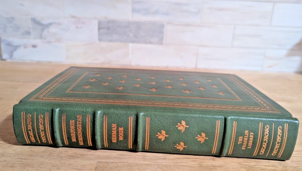 SIGNED Marjorie Morningstar by Herman Wouk Franklin Library Limited Edition 1981 Foto 3 de 4