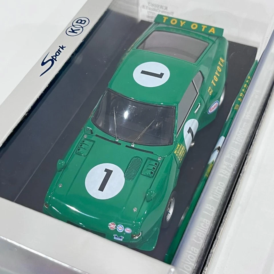 Spark Celica Lb Turbo 1973 Fuji 1000km 1 Diecast Model Race Car Collectible - Image 4 of 4