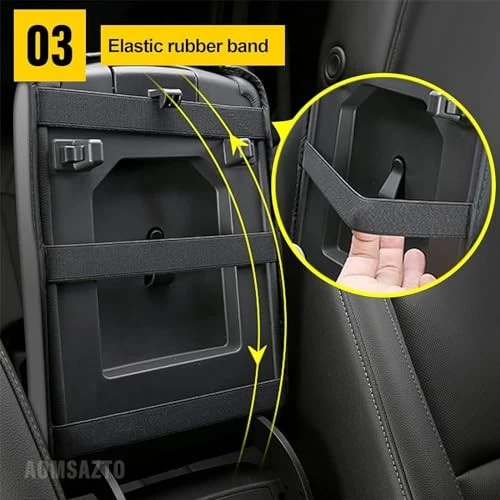 Center Console Armrest Cover for Hyundai Tucson 2016-2021 Gray Color Foto 4 de 4