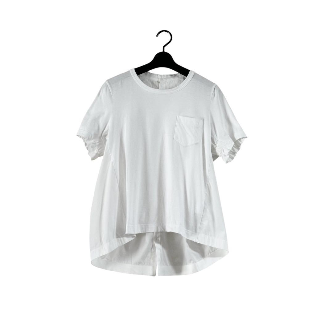 SACAI X NIKE T shirt manica corta Sacai Sacai Back Pin Tuck 2