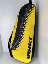 Volkl Yellow Black 2 Raquet Case. Tennis Case