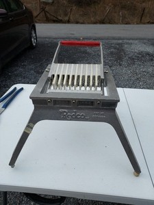 USED Redco Alco Lettuce King Lettuce Slicer Shredder 8 Blades