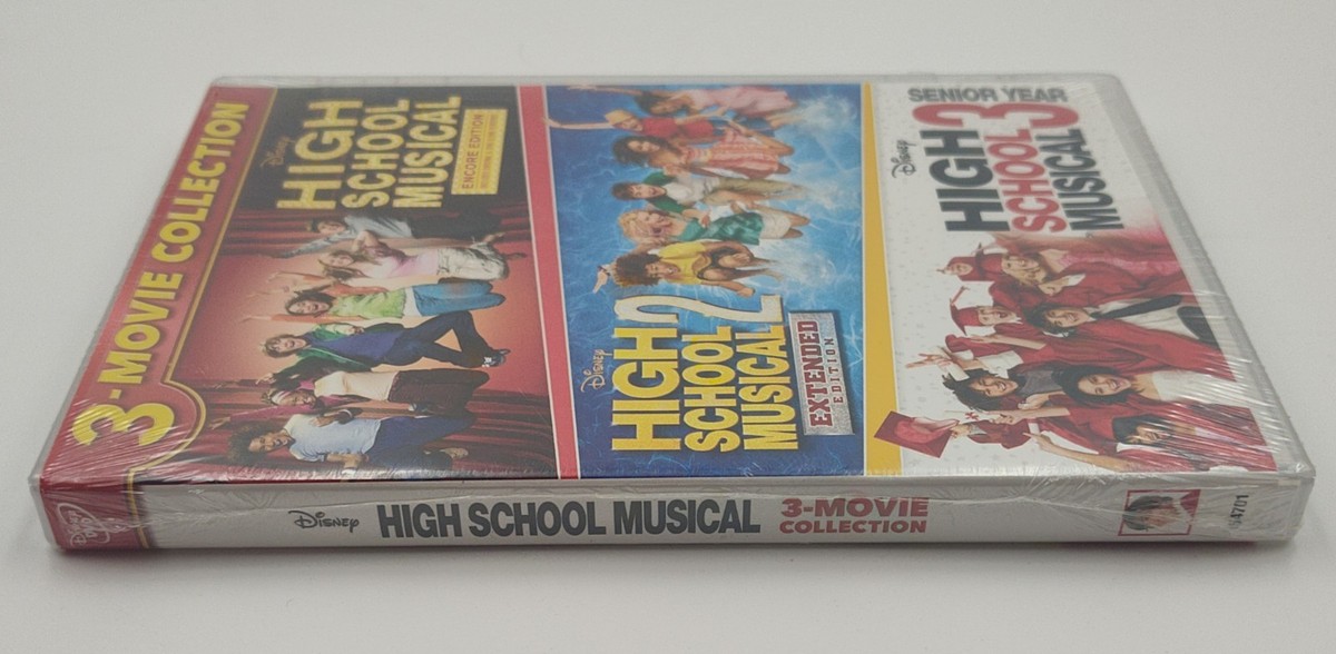 High School Musical: 3-Movie Collection (DVD) for sale online