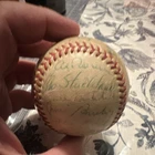 Bob Feller, Al Lopez, Bill Veeck Autographed Original Baseball