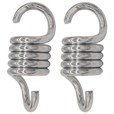 Porch Swing Springs Heavy Duty 2Pk Hammock Chair Suspension 750Lb Zinc Plated
