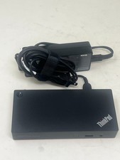 SET OF Lenovo ThinkPad Universal USB-C Smart Dock Station 40B2 With 90w psw