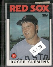 1986 Topps #661 Roger Clemens