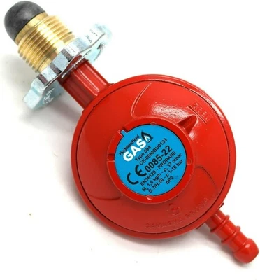 Huddersfield Gas Branded Handwheel Propane Gas Regulator 37Mbar 1.5Kgh Fits Cal