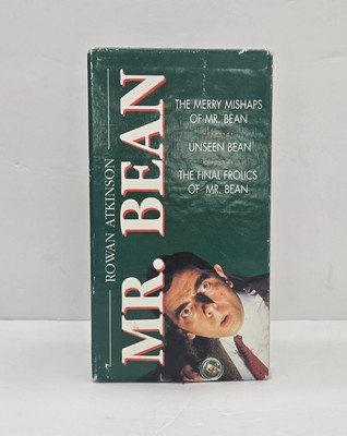 Rowan Atkinson Mr Bean Collection 3 VHS Set In Box Set