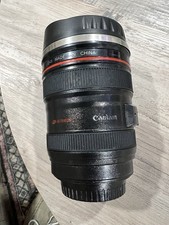 Camera Lens Coffee Cup Like Canon EF 24-105mm Travel Mug Stainless Steel Gift