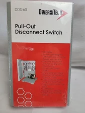 Diversitech DDS-60 Pull-Out Disconnect Switch 60 Amp Fusible 220 Volts