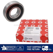 Deep Groove Ball Bearing Rubber Sealed 45x100x25mm Fits FAG 6309 2RSR C3