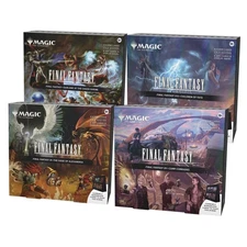 Magic The Gathering - Final Fantasy Scene Box  New Sealed Case of All 4 - MTG