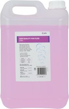 Fog Machine Fluid Thick White Smoke for Disco/Stage Effect Pink Liquid - QTX 5L