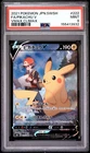2021 POKEMON JAPANESE SWORD & SHIELD VMAX CLIMAX #222 FULL ART/PIKACHU V PSA 9