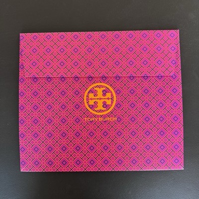 NEW Tory Burch Medium Pink Gift Logo Bag Box 12
