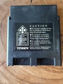 Vindicators Nintendo NES Game Cartridge Tengen Unlicensed Made in USA