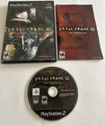 Fatal Frame III The Tormented Sony Playstation 2- Tested/ Authentic!! Clean Disc