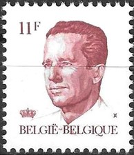 Timbre Personnages Belgique (Baudouin Ier) 2085 ** - 85550FX