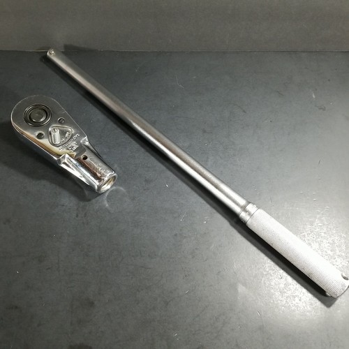 Snap On Tools 3/4" Drive Ratchet Head L712T & L72RJ 20" Long Handle