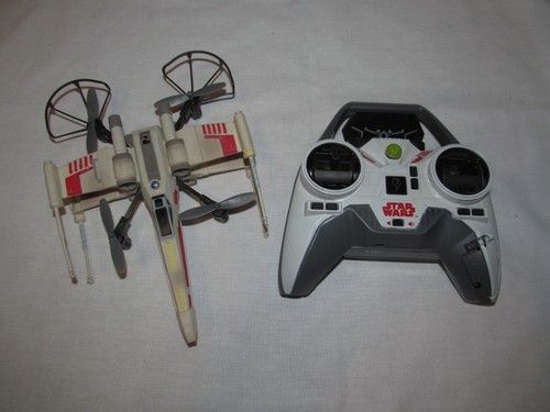 Air Hogs Star Wars X-Wing Starfighter Drone R/C Vehicle Parts Repair Turns On