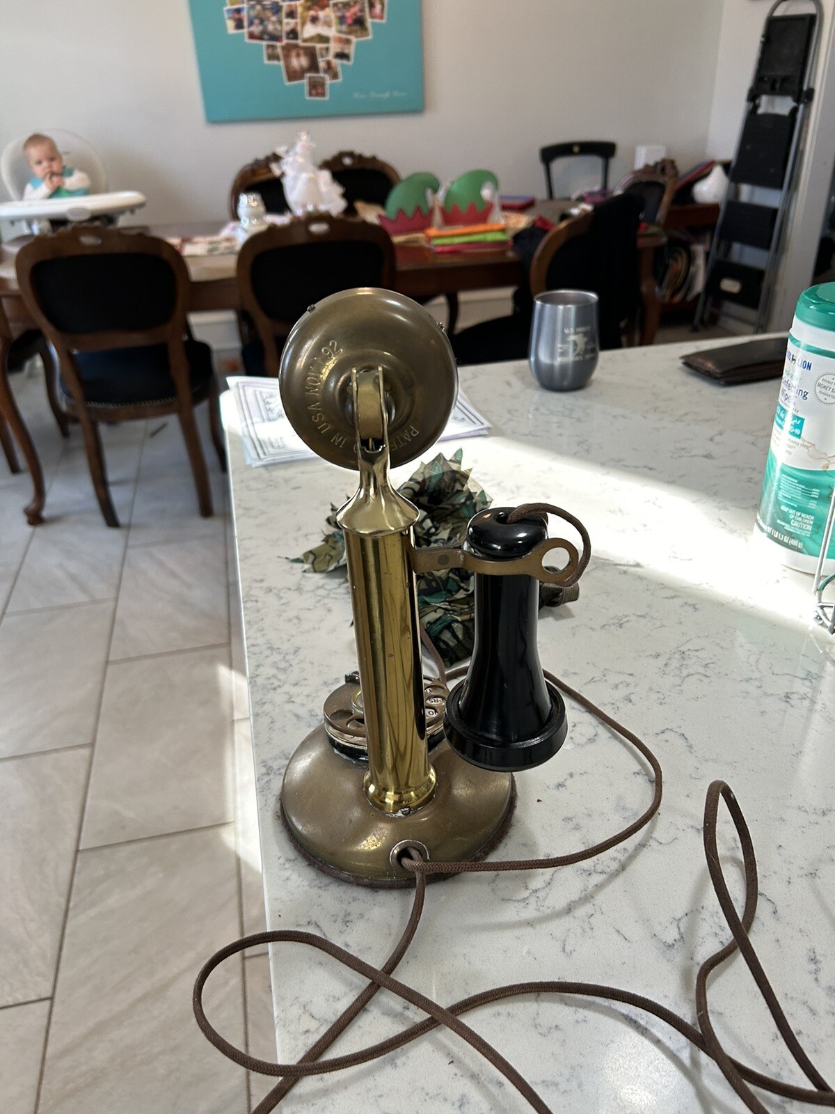 1913 Western Electric Candlestick Phone eBay