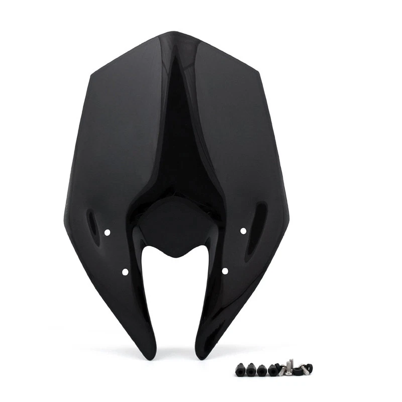 Nuevo protector de parabrisas ABS apto para motocicleta Kawasaki Z800 2013-2015 negro Foto 2 de 4