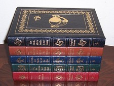 Easton Press Signed Hitchhiker's Guide to the Galaxy 5 vols by Douglas Adams