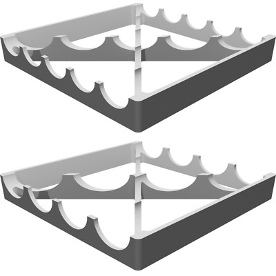 Aufbewahrungsbehälter für Babybel Käse - 6er Pack stapelbarer Organizer