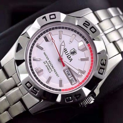 Men's Mechanical Automatic Watch 100M Waterproof Rotating Bezel Luminous Hardlex