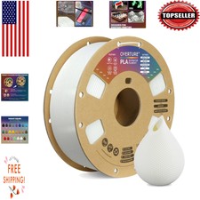 Versatile 1.75mm White PLA Filament 1kg - Precision Printing Guaranteed