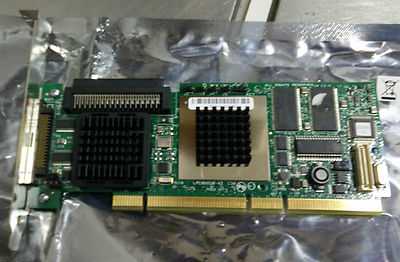 5x LSI Logic MegaRAID 320-1 128MB 64-Bit RAID PCI-X SCSI Card, P/N: LPCBX520-A2