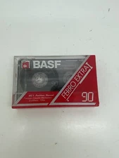 BASF Ferro Extra I 90 Minutes Blank Cassette Tape New Sealed