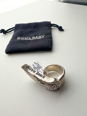 King Baby Large Wing Ring K20-5221-11 Size 11 NWT | eBay