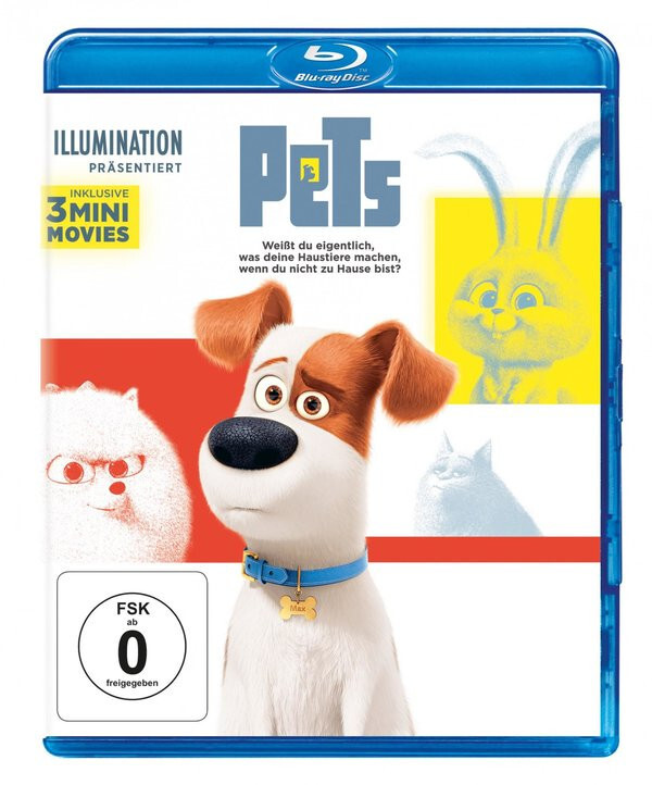 Pets 1 - Illumination - Blu-ray Disc - OVP - NEU