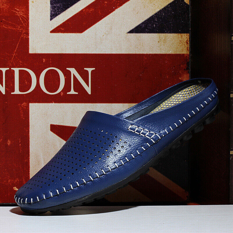 SAOLA Scarpe uomo suola morbida traspiranti mezze ciabatte mocassini casual tempo libero ballerine