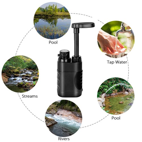 Outdoor Water Filter Straw Water Filtration System Water Purifier for V3M0 - Picture 8 of 9