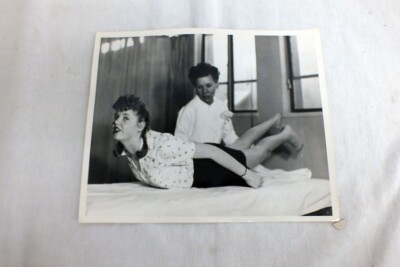Vintage 1940s Shodair Childrens Hospital Polio Cerebral Palsy Therapy Girl Photo