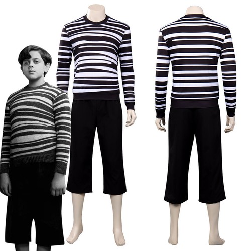 Traje de Carnaval de Halloween Wednesday Addams Xavier Thorpe Cosplay - Imagen 11 de 11