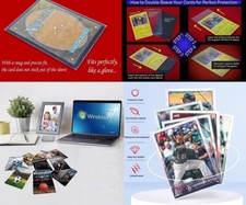 2 PACKS 200 PCS BCW Trading Card Sleeves 2 MIL THICK Standard 66x91MM