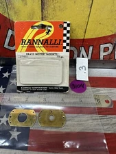 RANNALLI CUSTOM SLOT RACING AND ACCESSORIES #1602 Brass Motor Mounts